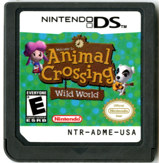 Animal Crossing Wild World Cartridge 