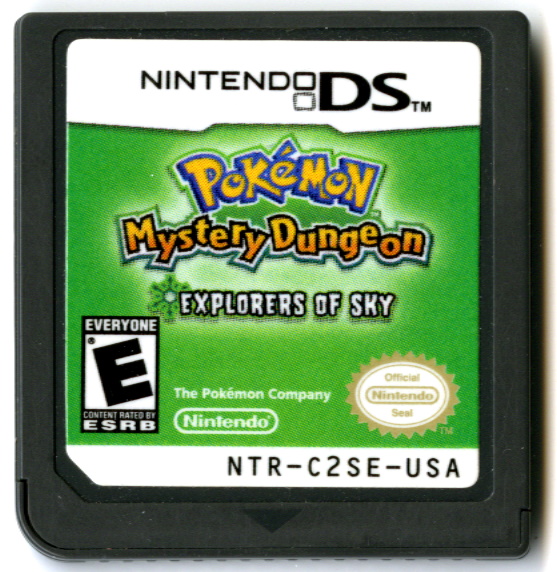 Pokemon Mystery Dungeon: Explorers of Sky Cartridge 