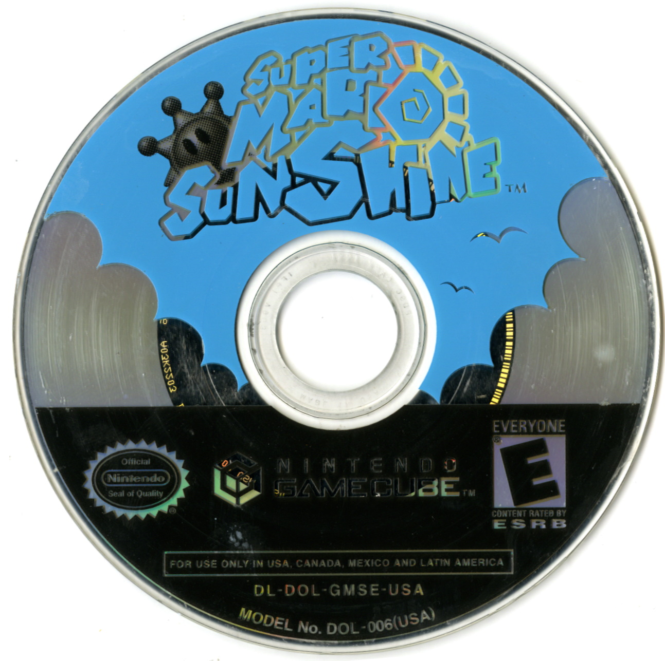 Super Mario Sunshine Disc