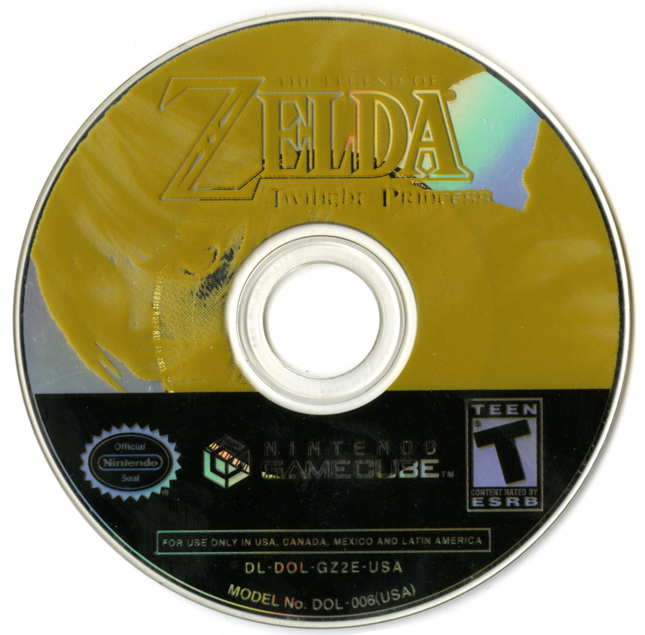 The Legend of Zelda Twilight Princess Disc